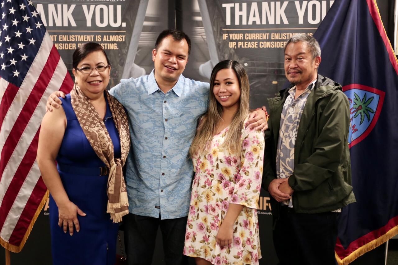Delos Santos joins the Guam Air National Guard